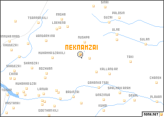 map of Neknām Zai