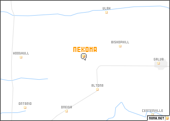 map of Nekoma