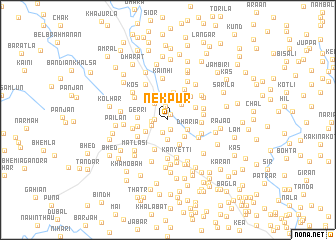 map of Nekpur