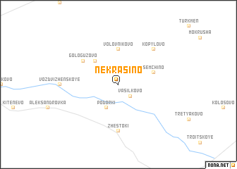 map of Nekrasino