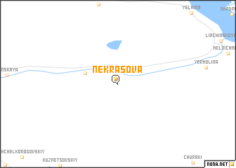 map of Nekrasova