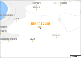 map of Nekrasovka