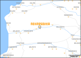 map of Nekrasovka