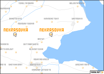 map of Nekrasovka