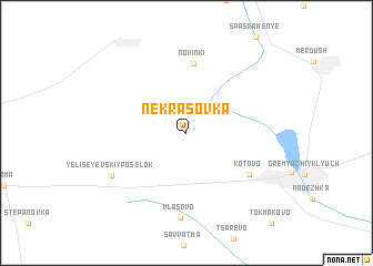 map of Nekrasovka