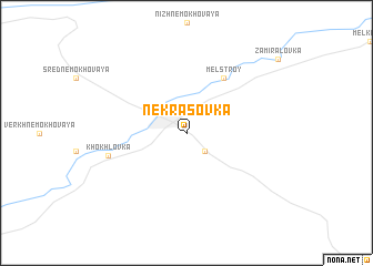 map of Nekrasovka