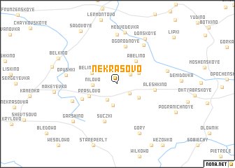 map of Nekrasovo