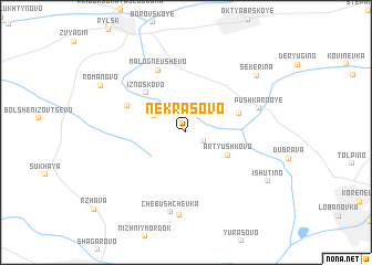 map of Nekrasovo