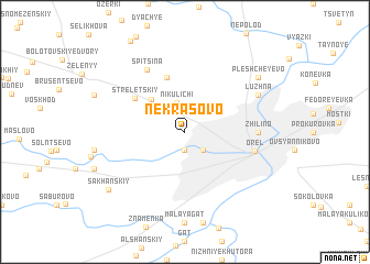 map of Nekrasovo