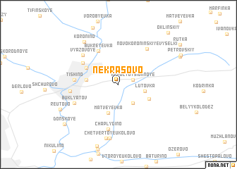 map of Nekrasovo