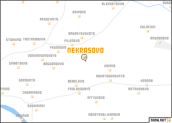 map of Nekrasovo