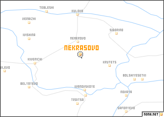 map of Nekrasovo