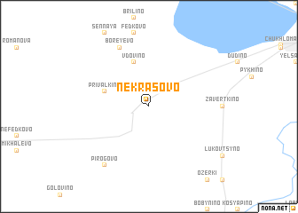 map of Nekrasovo