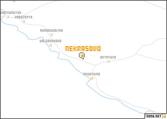 map of Nekrasovo