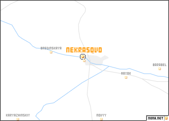 map of Nekrasovo