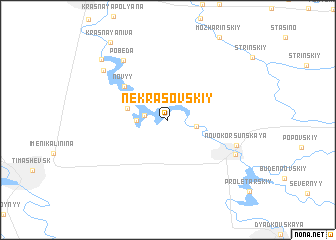 map of (( Nekrasovskiy ))
