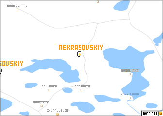 map of Nekrasovskiy