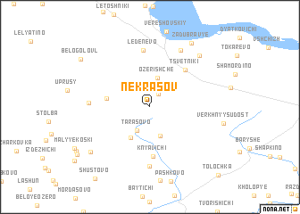 map of Nekrasov