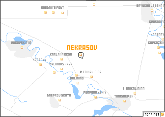 map of Nekrasov