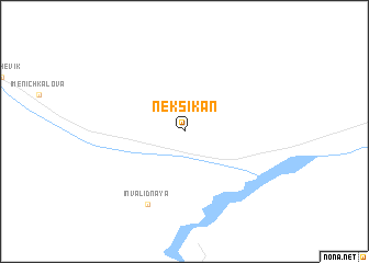 map of Neksikan