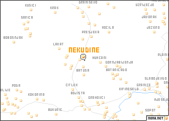 map of Nekudine