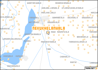 map of Neku Khelānwāla