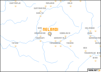 map of Nelamoi