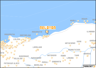 map of Nelayan