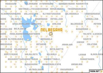 map of Nelbegama