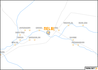 map of Nelbi