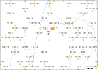 map of Nelikoro