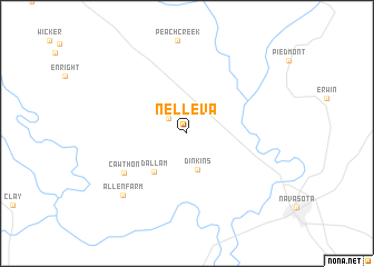 map of Nelleva