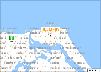 map of Nelliady