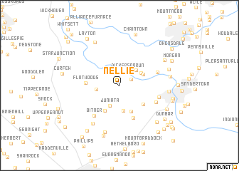 map of Nellie