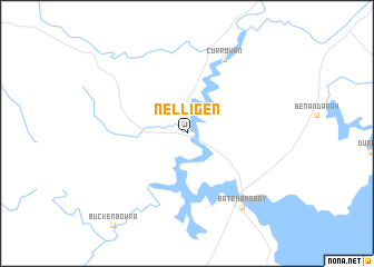 map of Nelligen