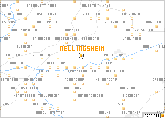 map of Nellingsheim