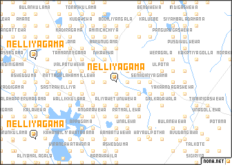 map of Nelliyagama