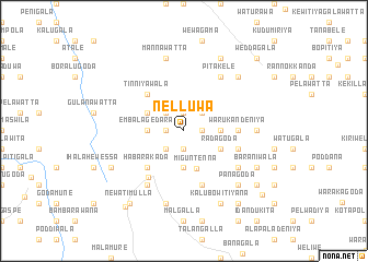 map of Nelluwa