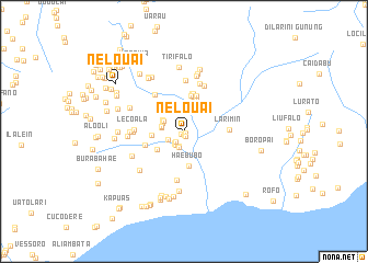 map of Nelouai