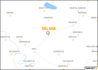 map of Nel\