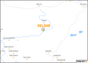 map of Nel\