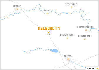 map of Nelson City
