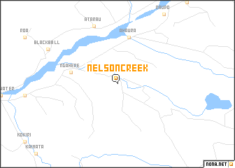map of Nelson Creek