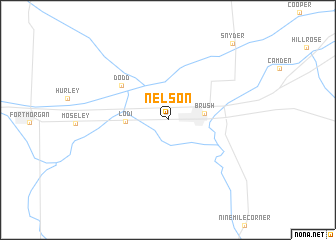 map of Nelson