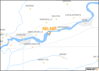 map of Nelson