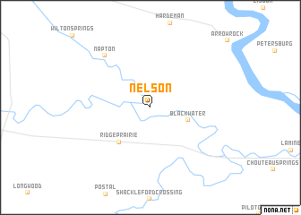 map of Nelson