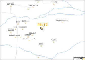 map of Nelta