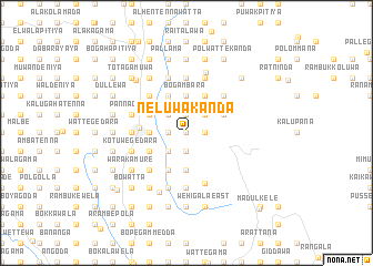 map of Neluwakanda