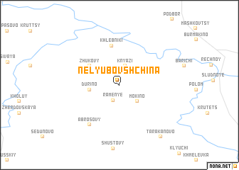 map of Nelyubovshchina