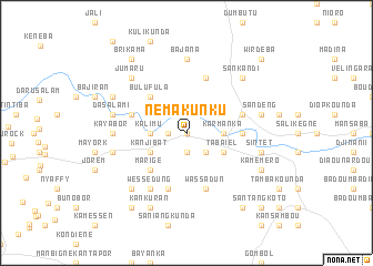map of Nema Kunku